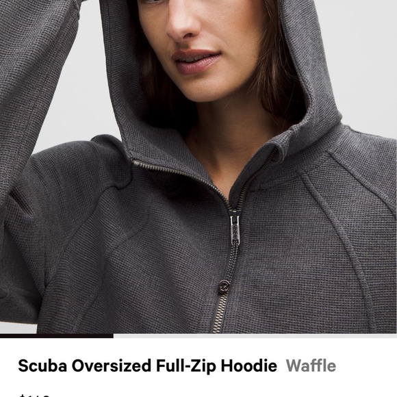 Lululemon Waffle Scuba Full Zip - Picture 3 of 10